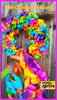 Fiesta Door Wreath San Antonio Design