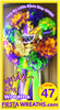 Mardi Gras Wreath Party Decoration 2021