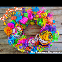 Day of the Dead wreath decoration