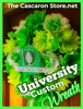 Custom School & University Door Wreath