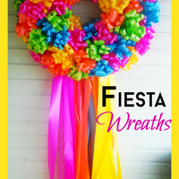 Large Fiesta Door Wreath