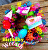 birthday Party Wreath decoration