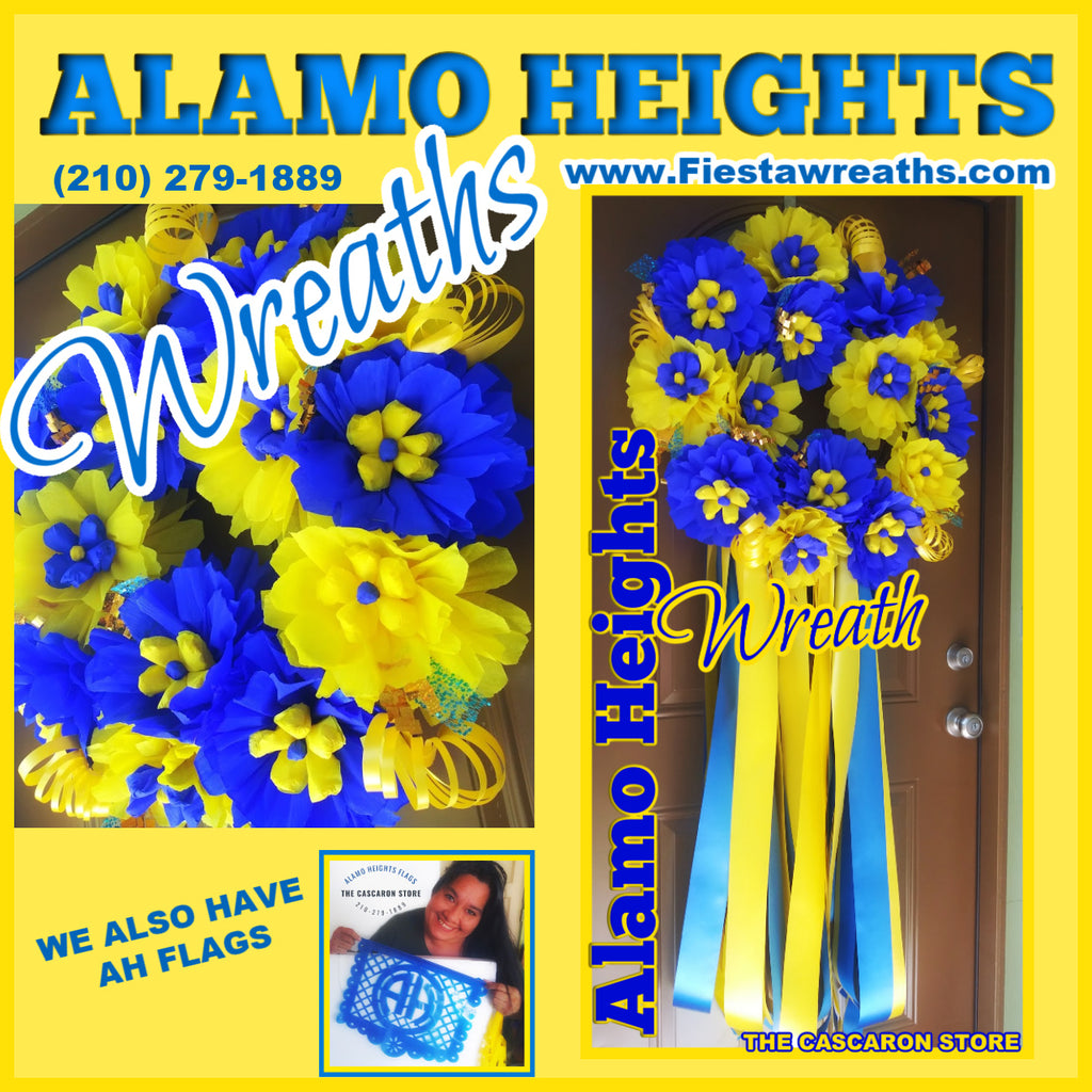 Alamo Heights Wreaths & School Spirit Decorations