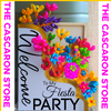 Fiesta Party Welcome Sign Box