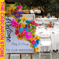 Fiesta Party Event Welcome Display Sign Box