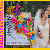 Fiesta Party Event Welcome Display Sign Box