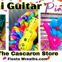 Fiesta Party Decoration Gift Bag Stuffer Mini Guitar