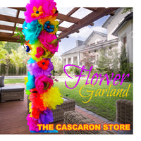 Fiesta Large Flowers Garland Party Decoration