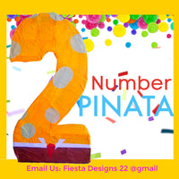 Number 2 Piñata 