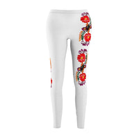 Fiesta flowers Women's Casual Leggings Fiesta flowers Women's Casual Leggings - Fiesta Arts DesignsAll Over Prints