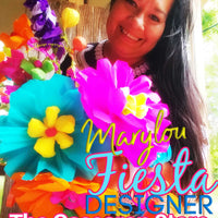 Fiesta Bouquet of Flowers Table Decorations