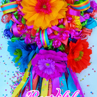 Fiesta Wreath San Antonio Party Mexican Door Wreath