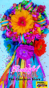 Fiesta Wreath San Antonio Party Mexican Door Wreath