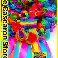 Fiesta Wreath Beautiful Donkey Design
