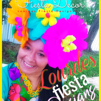 Fiesta Flowers Headband Fiesta Flowers Headband - Fiesta Arts Designs
