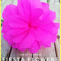 Fiesta Mexican Crepe Paper Flowers Large Decorations Fiesta Mexican Crepe Paper Flowers Large Decorations - Fiesta Arts DesignsFiesta Decoration