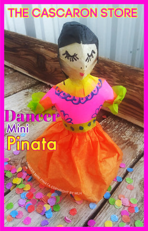 fiesta folk dancer mini pinata party decoration 