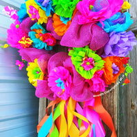 Fiesta Wreath San Antonio Pink Spring 2021 Wreaths Door Designs