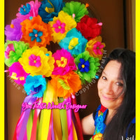 Birthday Party Door Wreath decoration