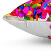 Fiesta broken cascaron confetti Square Pillow Fiesta broken cascaron confetti Square Pillow - Fiesta Arts DesignsHome Decor