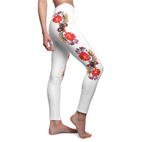 Fiesta flowers Women's Casual Leggings Fiesta flowers Women's Casual Leggings - Fiesta Arts DesignsAll Over Prints