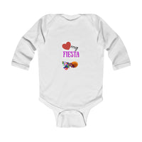 Infant Long Sleeve Bodysuit Love My Fiesta Infant Long Sleeve Bodysuit Love My Fiesta - Fiesta Arts DesignsKids clothes
