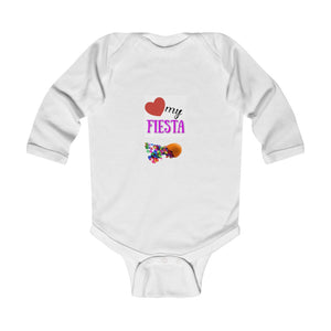 Infant Long Sleeve Bodysuit Love My Fiesta Infant Long Sleeve Bodysuit Love My Fiesta - Fiesta Arts DesignsKids clothes