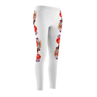Fiesta flowers Women's Casual Leggings Fiesta flowers Women's Casual Leggings - Fiesta Arts DesignsAll Over Prints