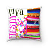 Viva Fiesta Square Pillow Home Decor Viva Fiesta Square Pillow Home Decor - Fiesta Arts DesignsHome Decor
