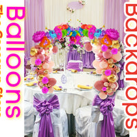 Custom Balloon Party Backdrop Decoration Service