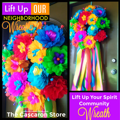 Lift Up Our Neighborhoods Wreaths Lift Up Our Neighborhoods Wreaths - Fiesta Arts DesignsFiesta Wreath