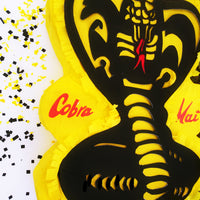 Cobra Kai Birthday Party Cake Topper Decoration