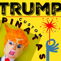 Donald Trump Pinata Party Decoration Donald Trump Pinata Party Decoration - Fiesta Arts Designs