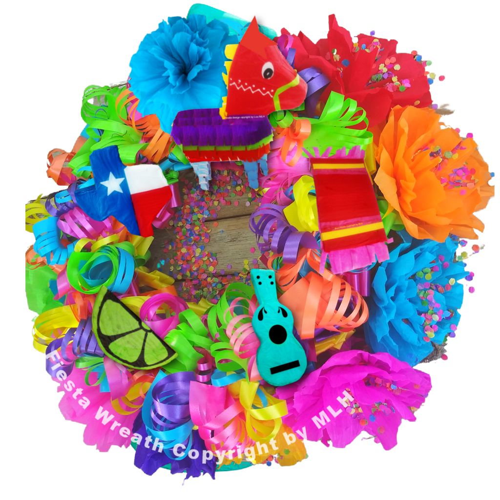 Fiesta San Antonio Texas Wreath