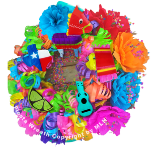 Fiesta San Antonio Texas Wreath