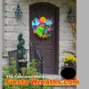 Fiesta Wreath Spring Home Decoration