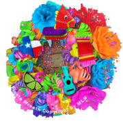 Fiesta Door Wreath Texas Party Decorations