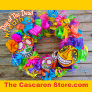 Day of the Dead wreath decoration