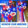 Military & Veterans Heroes Wreath Military & Veterans Heroes Wreath - Fiesta Arts Designs