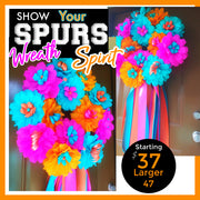 Spurs Wreath Spurs Wreath - Fiesta Arts DesignsFiesta Wreath