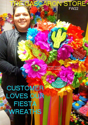 Large Custom Fiesta Wreath
