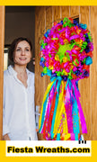 Front Door Fiesta Wreath