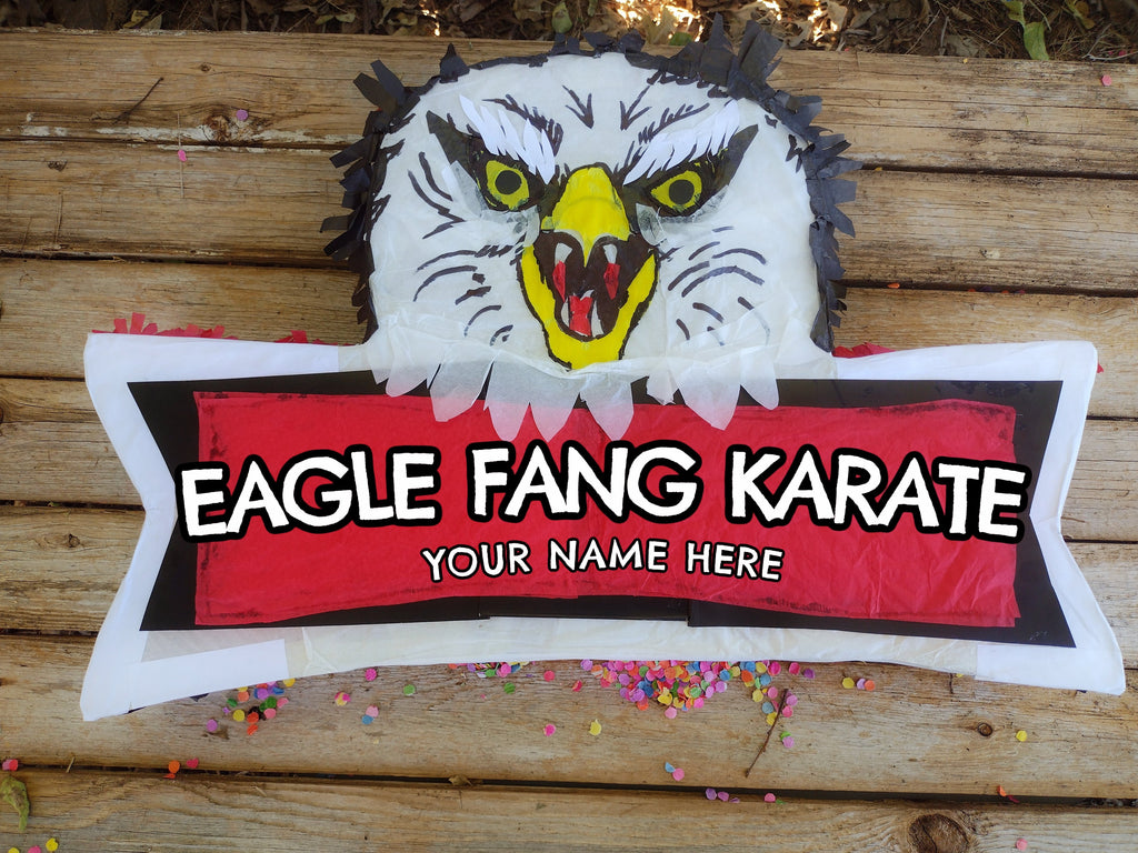 Cobra Kai Eagle Fang Karate Pinata