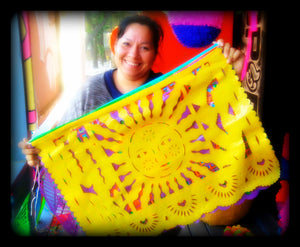 Papel Picado Plastic Flags Papel Picado Plastic Flags - Fiesta Arts Designs