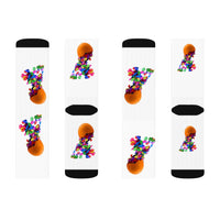 Sublimation Fiesta Cascaron Confetti Socks Sublimation Fiesta Cascaron Confetti Socks - Fiesta Arts DesignsAll Over Prints