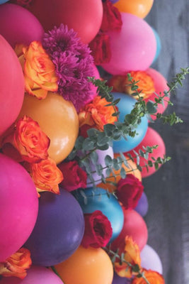 Custom Balloon Party Backdrop Decoration Service