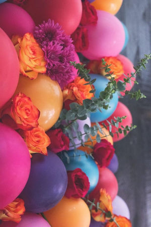 Custom Balloon Party Backdrop Decoration Service