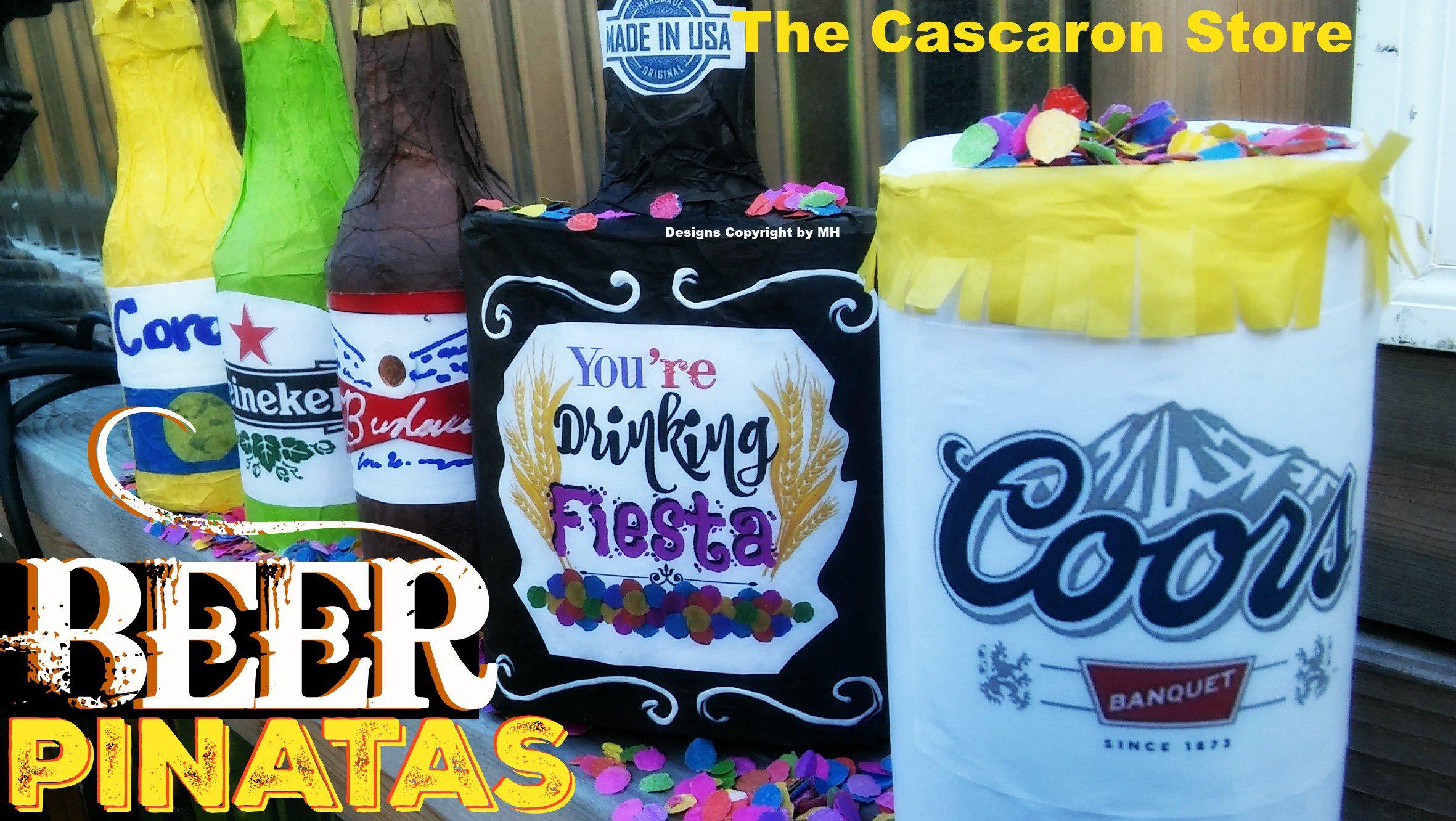 Beer Mini Pinata Fiesta Decorations Beer Mini Pinata Fiesta Decorations - Fiesta Arts DesignsFiesta Decoration