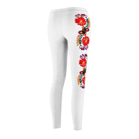 Fiesta flowers Women's Casual Leggings Fiesta flowers Women's Casual Leggings - Fiesta Arts DesignsAll Over Prints