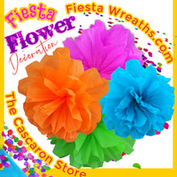 Fiesta Crepe Paper Flowers 